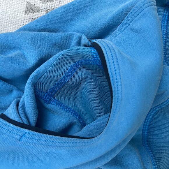 Lululemon Scuba Hoodie Full Zip Jacket Women's 6 Blue Thumbhole Contrast Stitch - Picture 12 of 13